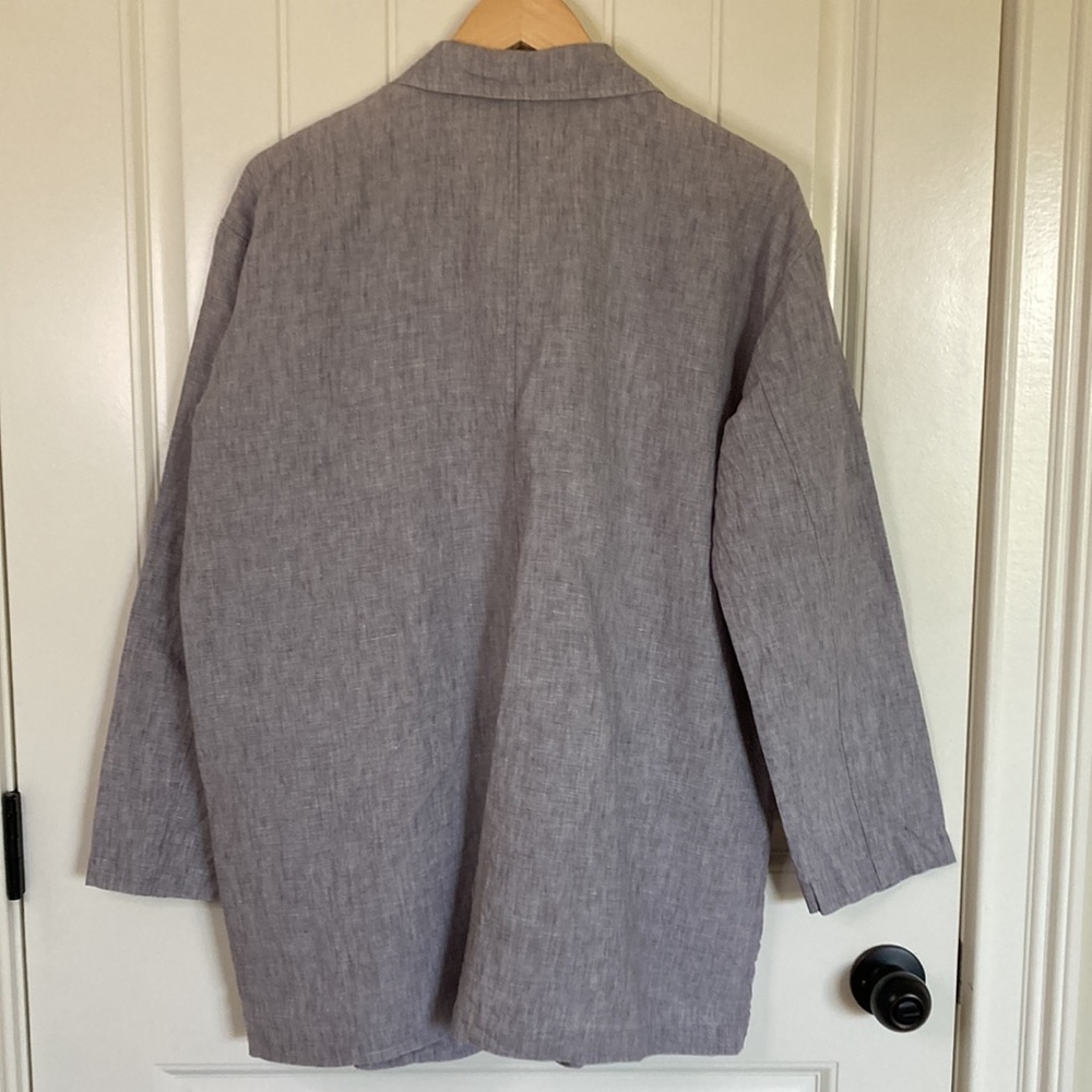Gray Women's Blazer - Picture 10 of 11